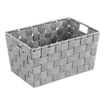 WENKO 22791100 - Cesto ADRIA 30x20 cm cinzento