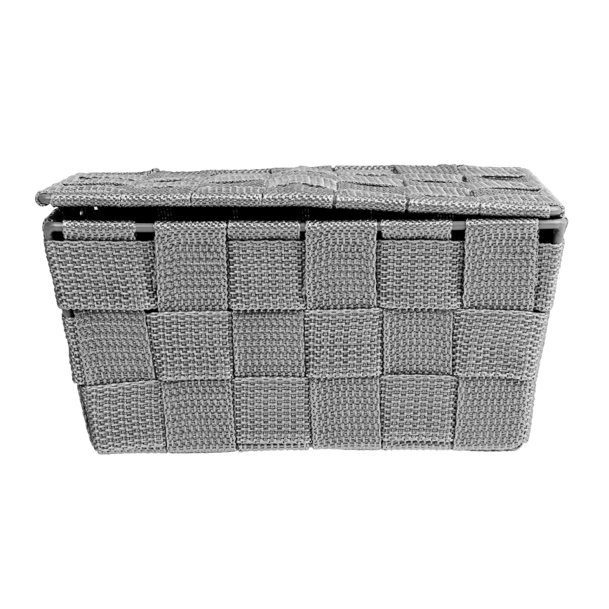 WENKO 22793100 - Cesto ADRIA 19x14 cm cinzento