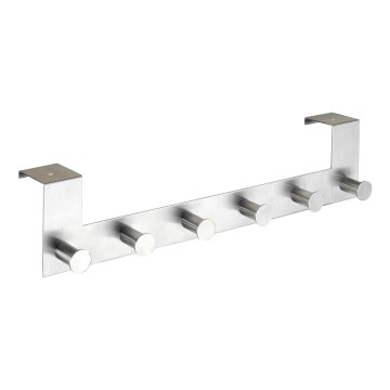 WENKO 22804100-Cabide CELANO 39x11 cm aço inoxidável/prateado