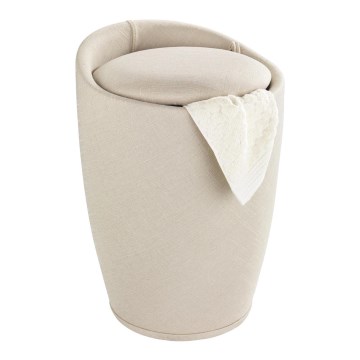 WENKO 22834100 - Banqueta CANDY 36x50,5 cm bege/preta