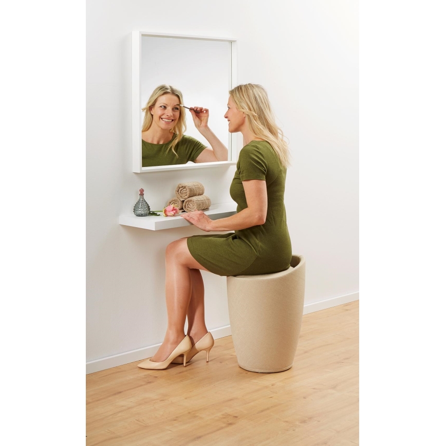 WENKO 22834100 - Banqueta CANDY 36x50,5 cm bege/preta