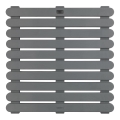 WENKO 22947100-Tapete de duche INDOOR & OUTDOOR 55x55 cm cinzento