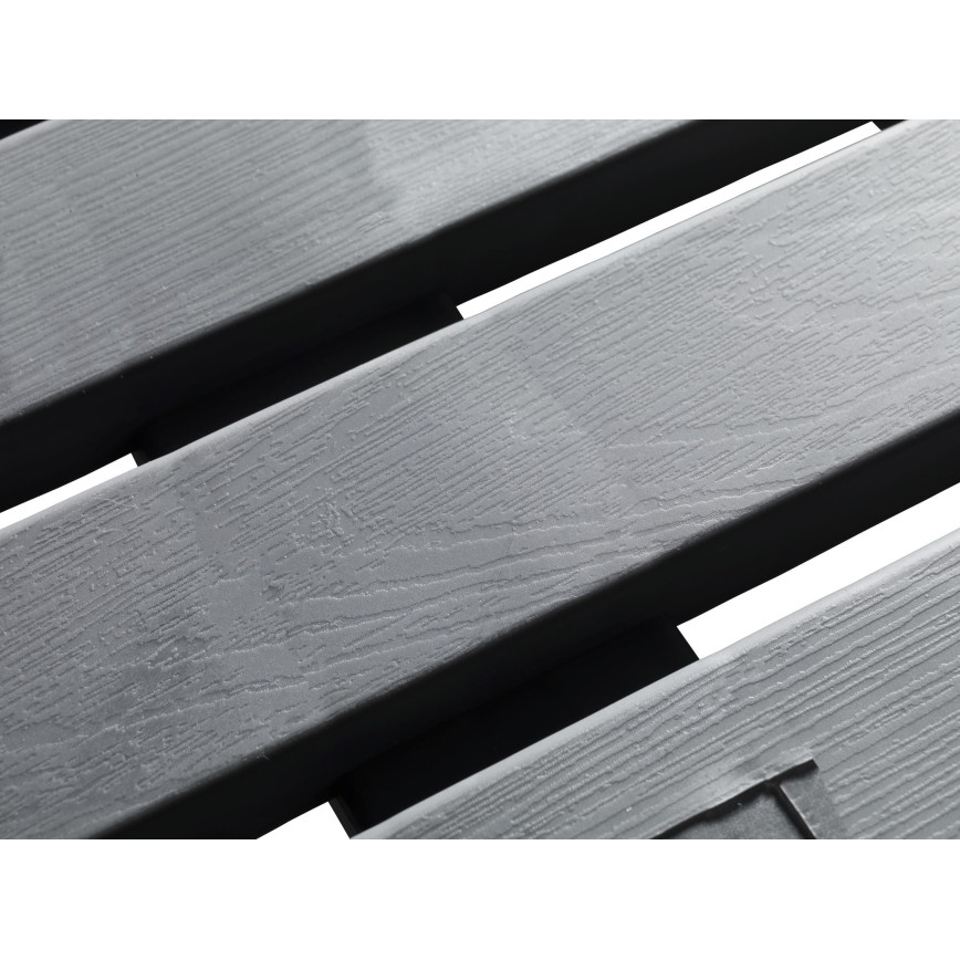 WENKO 22947100-Tapete de duche INDOOR & OUTDOOR 55x55 cm cinzento