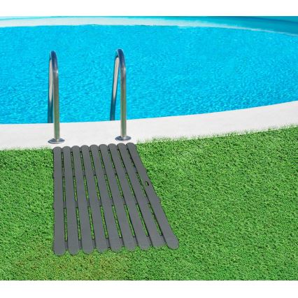 WENKO 22948100-Capacho INTERIOR & EXTERIOR 50x80 cm cinzento