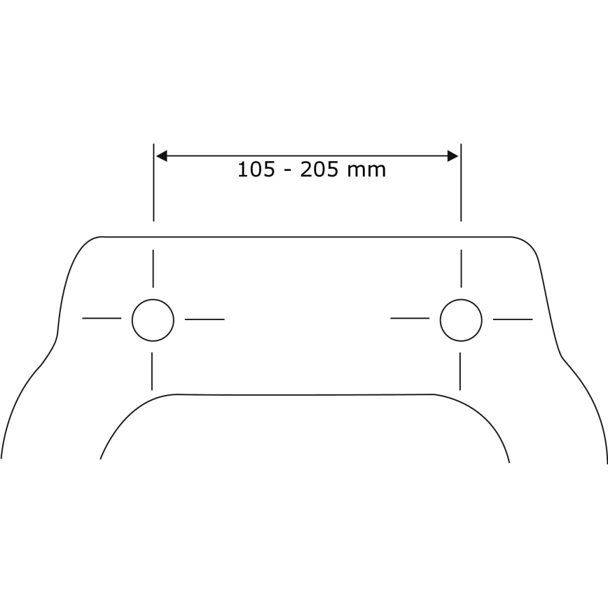 WENKO 22979100 - Assento de WC FAIA NATURAL 35,5x42,5 cm castanho/prateado