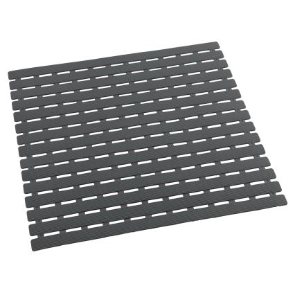 WENKO 23125100-Tapete de duche ARINOS 54x54 cm cinzento/cinzento