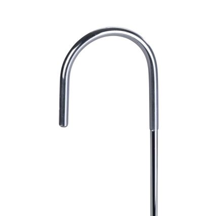 WENKO 23499100 - Prateleira de duche MILO 25 x 36 cm em aço inoxidável/prateada/transparente