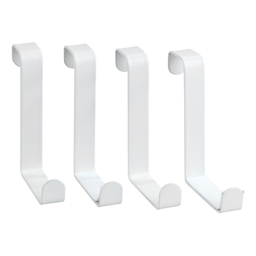 WENKO 23545100-Gancho para porta 7,6x6 cm branco
