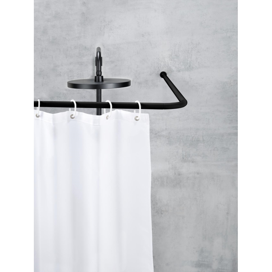 WENKO 23565100 - Haste 2x2 cm preta