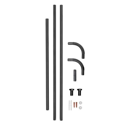 WENKO 23565100 - Haste 2x2 cm preta