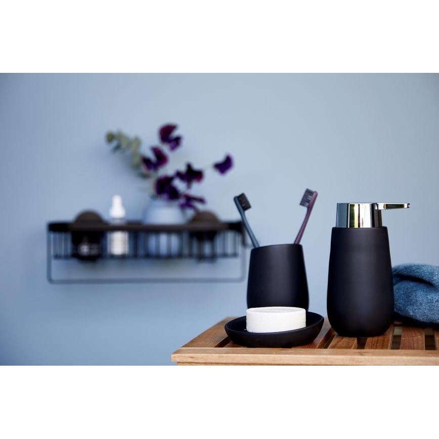 WENKO 23652800 - Dispensador de sabão BADI 320 ml preto