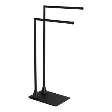 WENKO 23711100 - Toalheiro de pé HELLA 41x79 cm preto