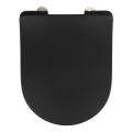WENKO 23827100-WC assento de sanita SEDILO 45,2x36,2 cm preto/prateado