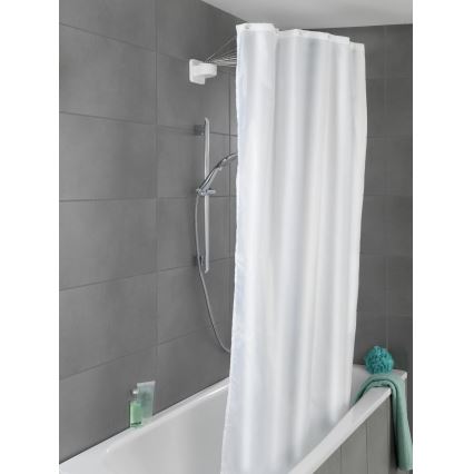 WENKO 23863100 - Suporte de duche 96x72 cm aço inoxidável/branco
