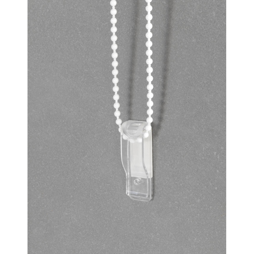 WENKO 23864100 - Cortina de duche em rolo 132x240 cm branca