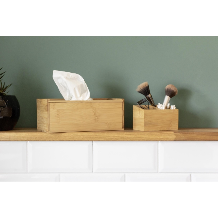 WENKO 23916100 - Organizador TERRA 12x9 cm castanho