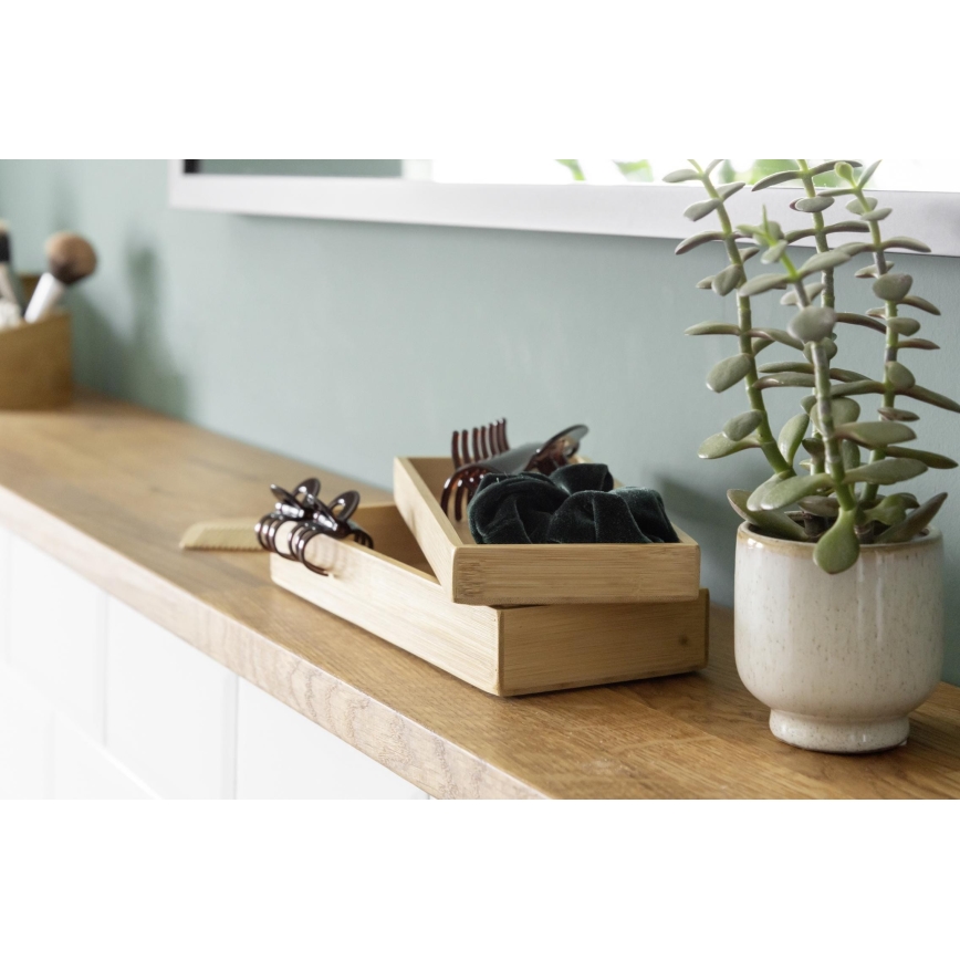 WENKO 23917100 - Caixa TERRA 24x10 cm castanha