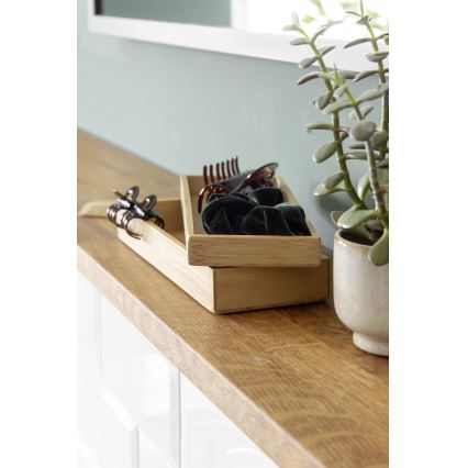 WENKO 23917100 - Caixa TERRA 24x10 cm castanha