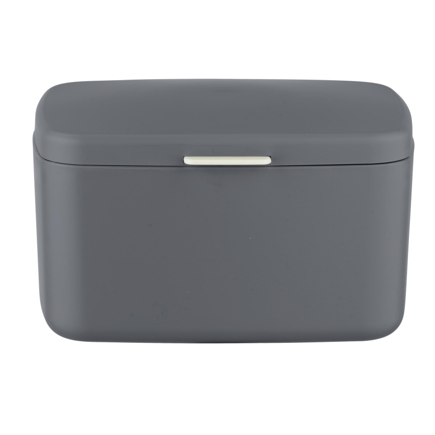 WENKO 23981100 - Caixa BARCELONA 19,5x16 cm antracite/cromado brilhante