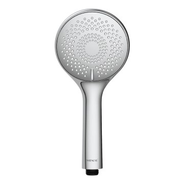 WENKO 23995100 - Cabeça de duche WATERSAVING SYSTEM 11 x 11 cm, acabamento cromo brilhante