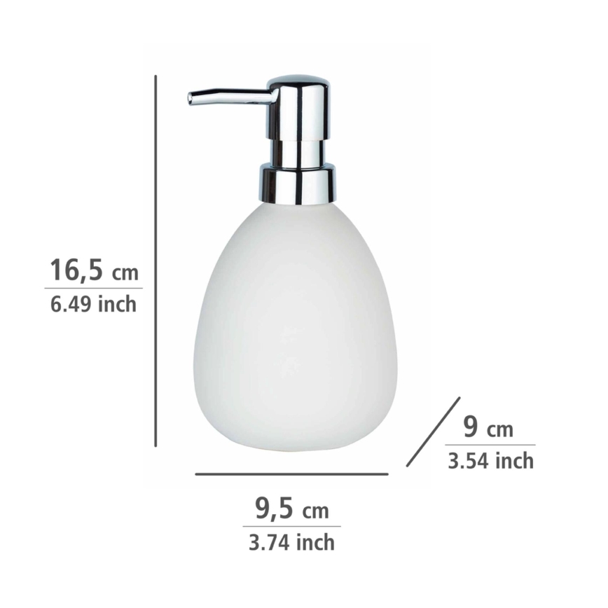 WENKO 24011100 - Doseador de sabão POLARIS 390 ml branco