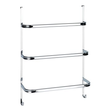 WENKO 24025100 - Porta-toalhas IRPINIA 54,5x77,5 cm cromado brilhante