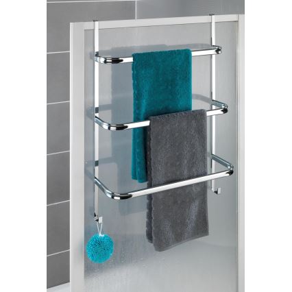 WENKO 24025100 - Porta-toalhas IRPINIA 54,5x77,5 cm cromado brilhante