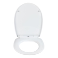 WENKO 24082800 - Assento de sanita DROPLETS 45x38,8 cm azul/branco