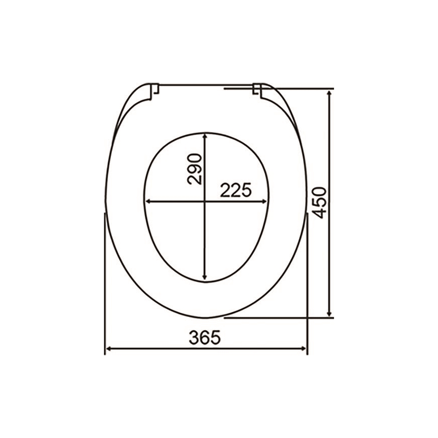 WENKO 24082800-Assento de sanita DROPLETS 45x38,8 cm multicolorido/cromado brilhante