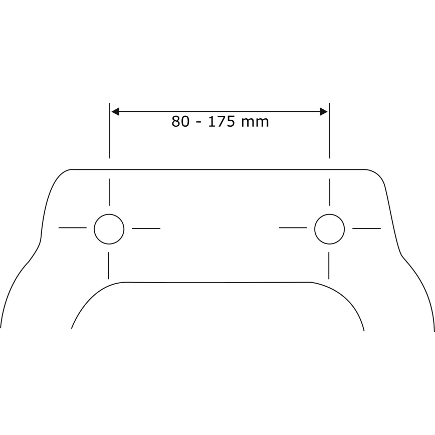WENKO 24082800-Assento de sanita DROPLETS 45x38,8 cm multicolorido/cromado brilhante