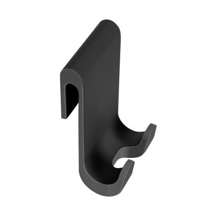 WENKO 24171100 - Rodo de duche MOLA 21x24,5 cm aço inoxidável/preto