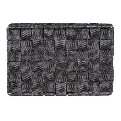 WENKO 24223100 - Cesto ADRIA 26x17 cm cinzento/antracite