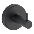 WENKO 24232100-Gancho BOSIO BLACK 5,5x5,5 cm aço inoxidável/prateado