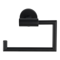 WENKO 24240100-Suporte de papel higiénico BOSIO BLACK 15x10,5 cm aço inoxidável/prateado