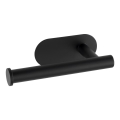 WENKO 24287100-Suporte para papel higiénico TURBO-LOC OREA BLACK 16x7 cm aço inoxidável/preto