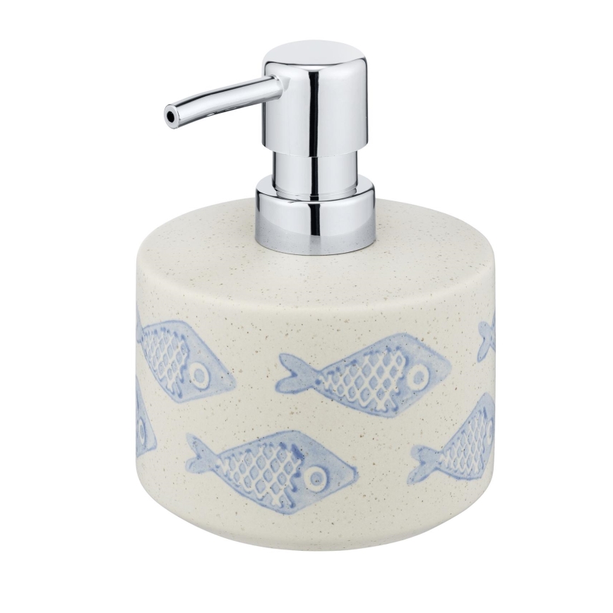 WENKO 24311100 - Dispensador de sabão AQUAMARIN 475 ml bege