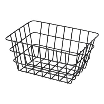 WENKO 24371100 - Cesto VIANA 18x25 cm preto