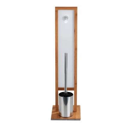 WENKO 24391100 - Escova sanitária RIVALTA 18x70 cm castanha/branca/preta