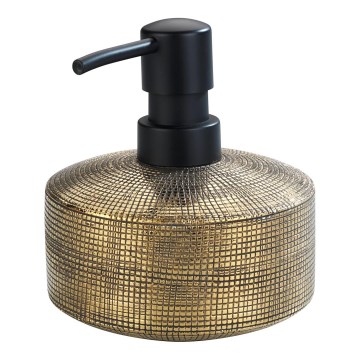WENKO 24401100 - Dispensador de sabão RIVARA 400 ml dourado