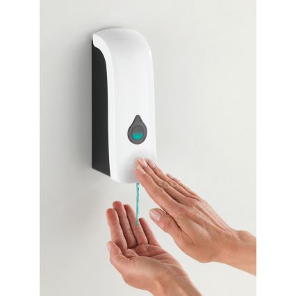 WENKO 24588100-Dispensador de sabão RANERA 740 ml branco/preto