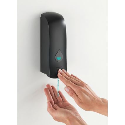 WENKO 24589100-Dispensador de sabão RANERA 280 ml preto
