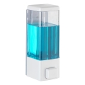 WENKO 24594100-Dispensador de sabão ISTRES 320 ml branco/transparente