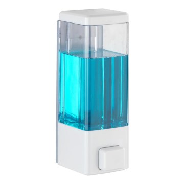 WENKO 24594100-Dispensador de sabão ISTRES 320 ml branco/transparente