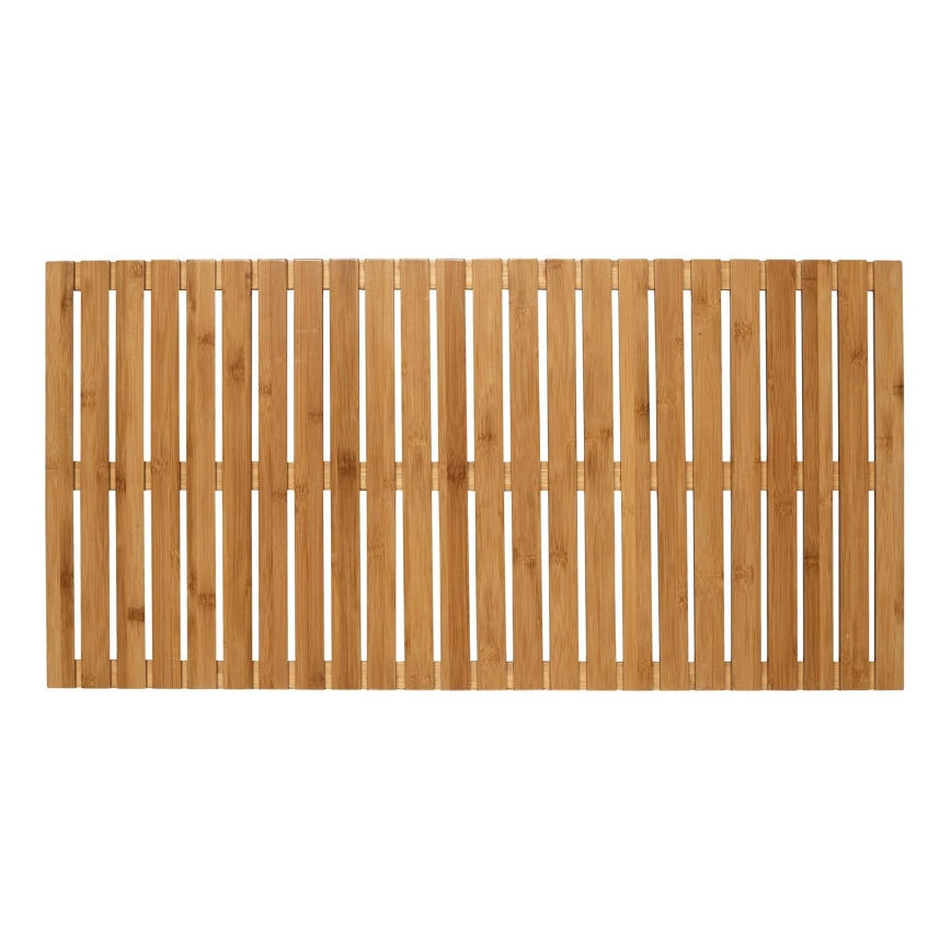 WENKO 24611100 - Capacho BAMBUSA 100x50 cm castanho