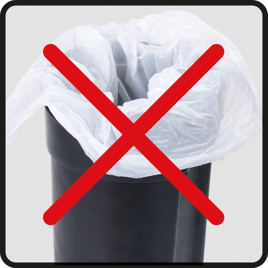 WENKO 24636100 - Cesto LEMAN 17x25 cm verde/preto