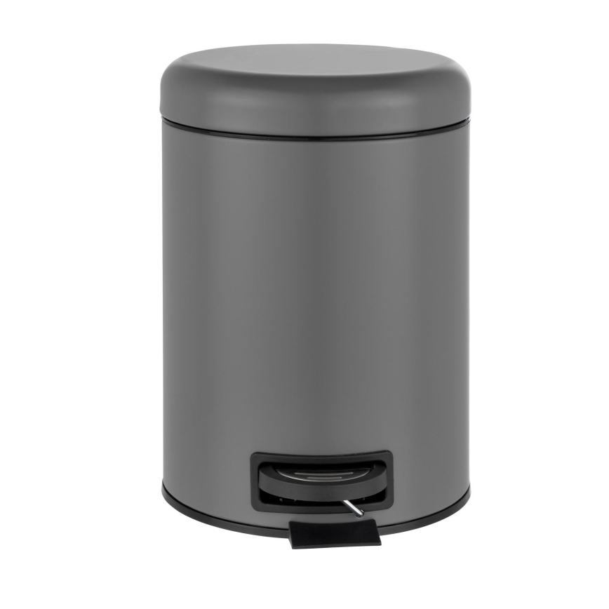 WENKO 24682100 - Cesto LEMAN 21x24 cm cinzento/preto