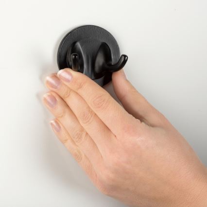 WENKO 24834100 - Rodo em bambu 24,5 x 17 cm inox/preto/marrom