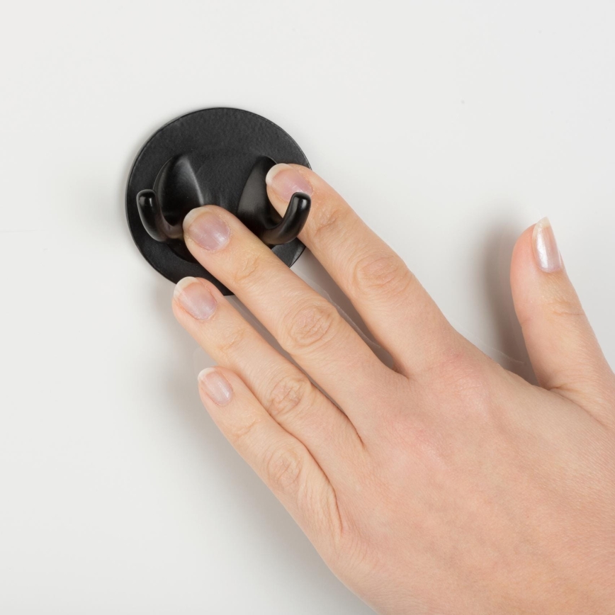 WENKO 24834100 - Rodo em bambu 24,5 x 17 cm inox/preto/marrom