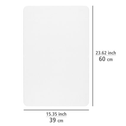 WENKO 24935100-Tapete SIMI 39x60 cm branco