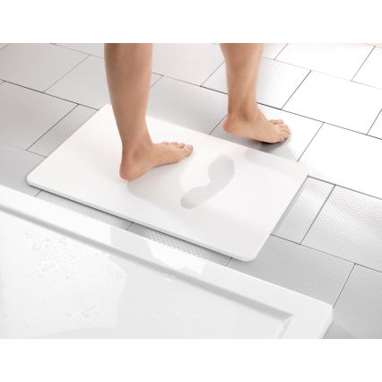 WENKO 24935100-Tapete SIMI 39x60 cm branco